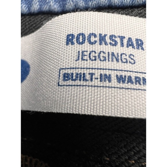 Old Navy Jegging Women Sz 12 Elastic Waist Inseam is 28 Blue Denim - Picture 5 of 16